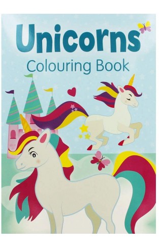 Alligator Books Unicorns Colouring Book